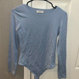 Aritzia Babaton Contour Crew Longsleeve Bodysuit